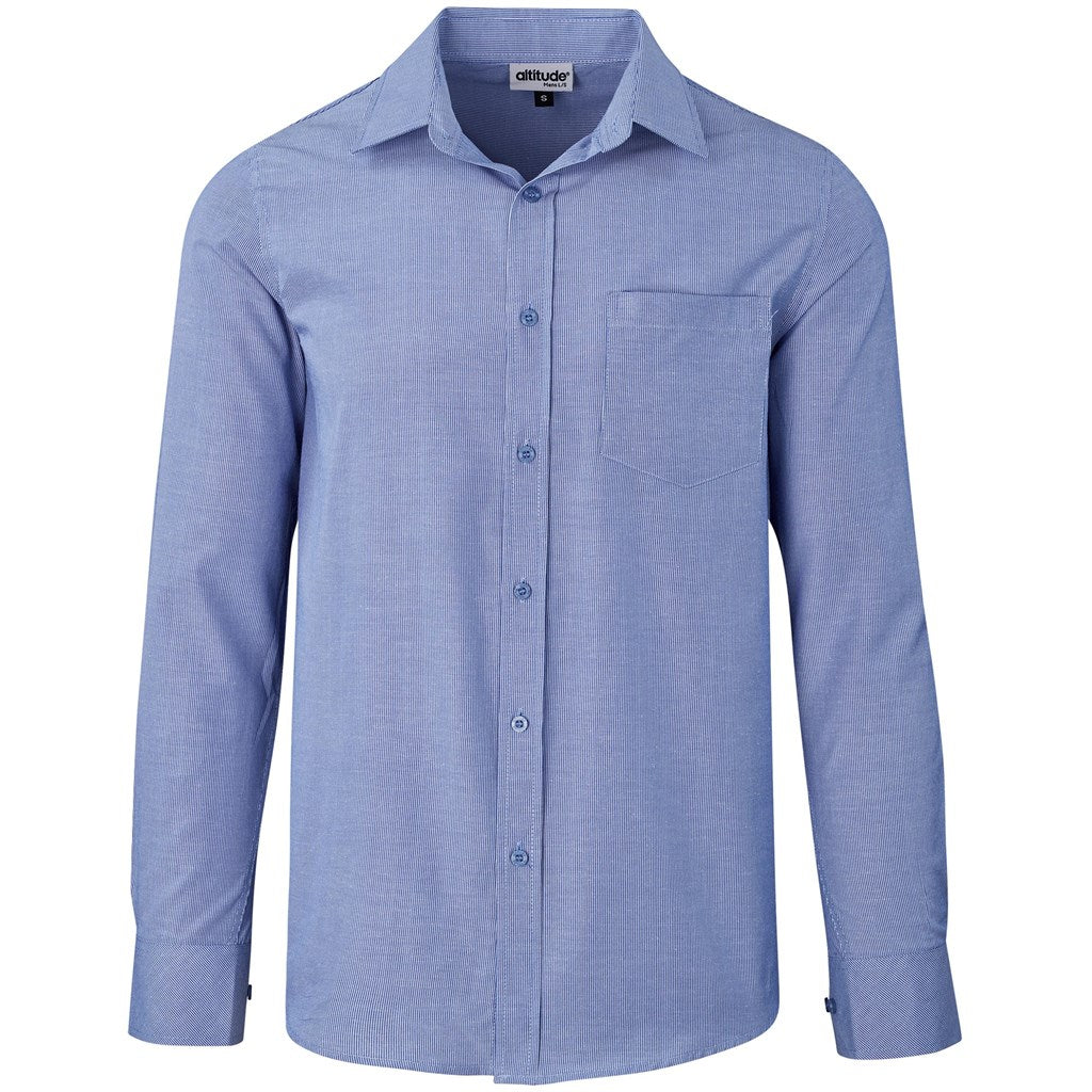 Mens Long Sleeve Northampton Shirt ROYAL BLUE