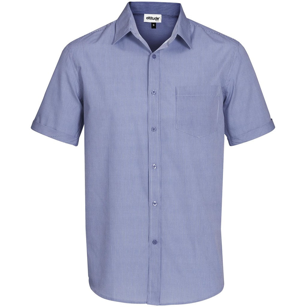 Mens Short Sleeve Northampton Shirt ROYAL BLUE