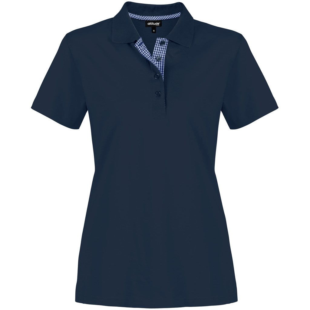 Ladies New York Golf Shirt NAVY