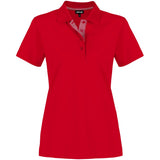 Ladies New York Golf Shirt RED