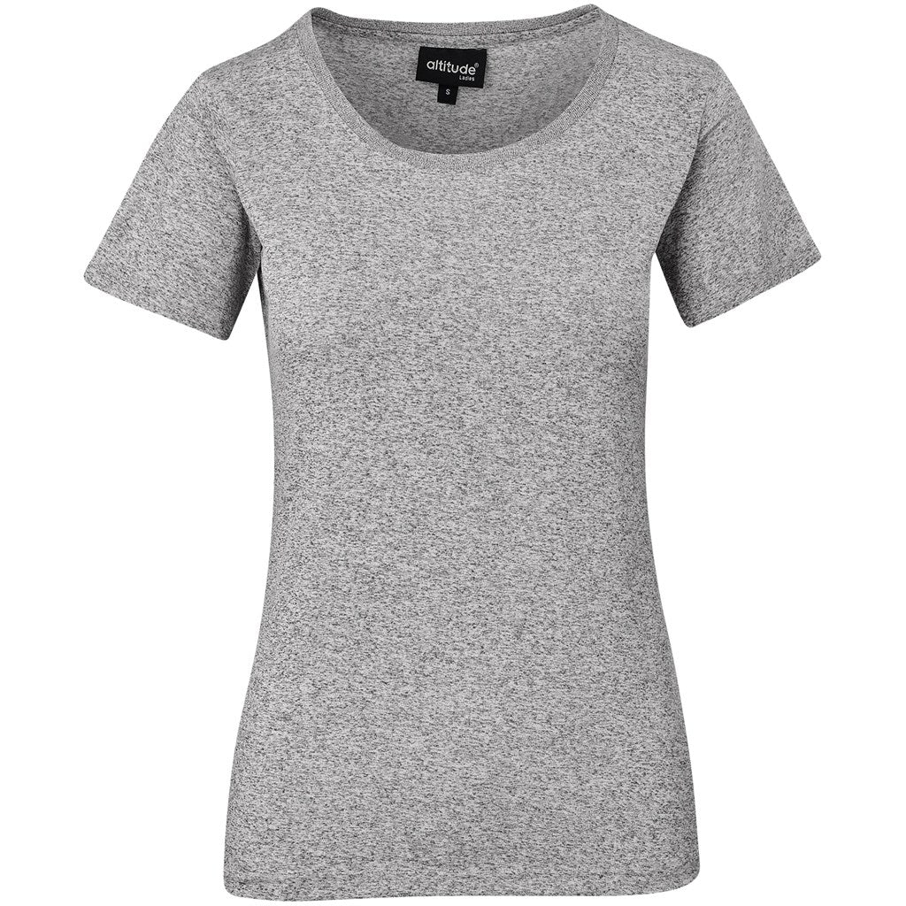 Ladies Oregon Melange T-Shirt GREY