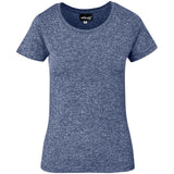 Ladies Oregon Melange T-Shirt NAVY