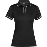 Ladies Osaka Golf Shirt BLACK