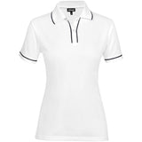 Ladies Osaka Golf Shirt WHITE