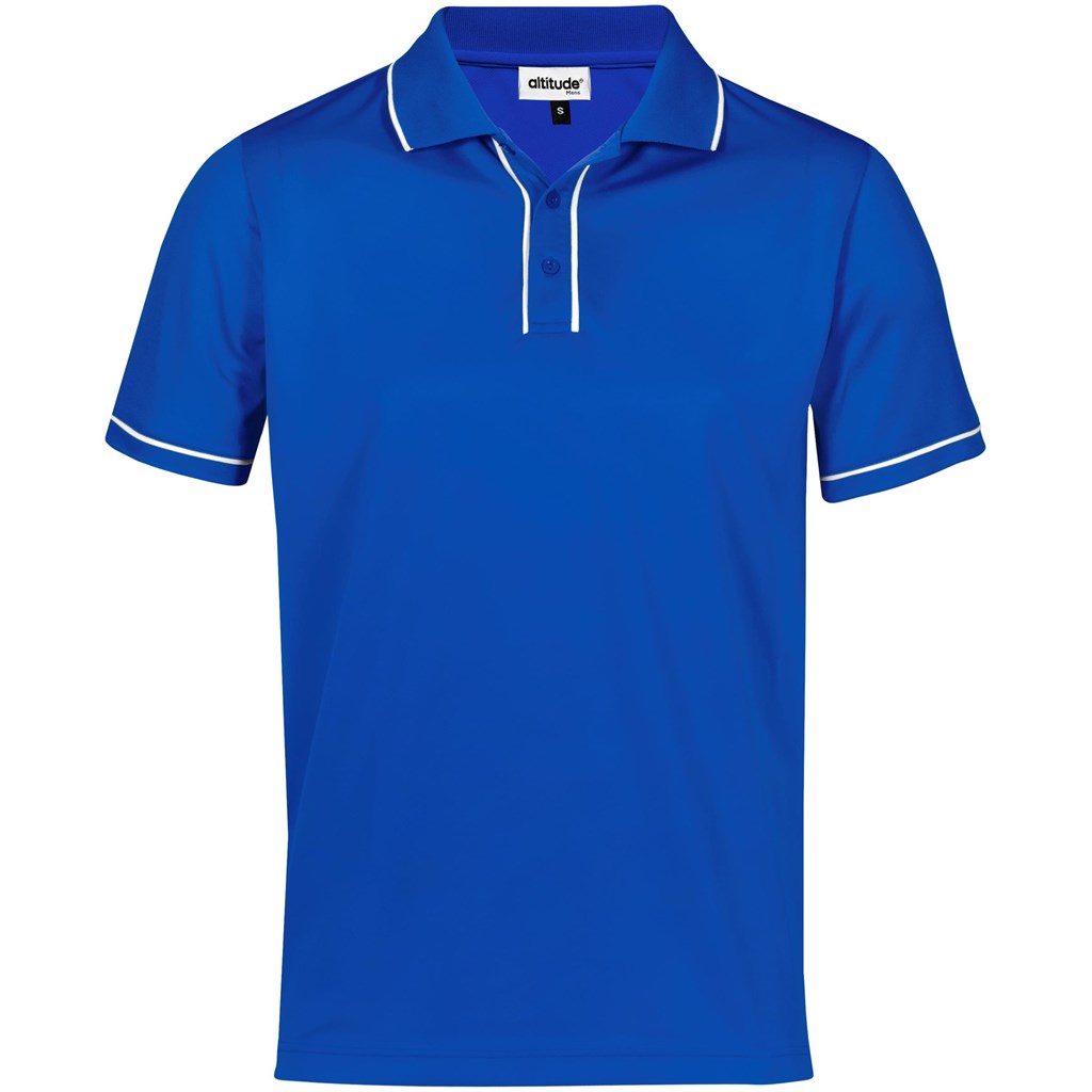 Mens Osaka Golf Shirt ROYAL BLUE