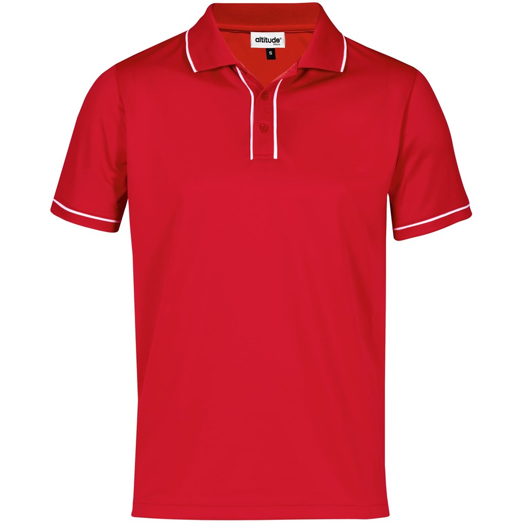 Mens Osaka Golf Shirt RED