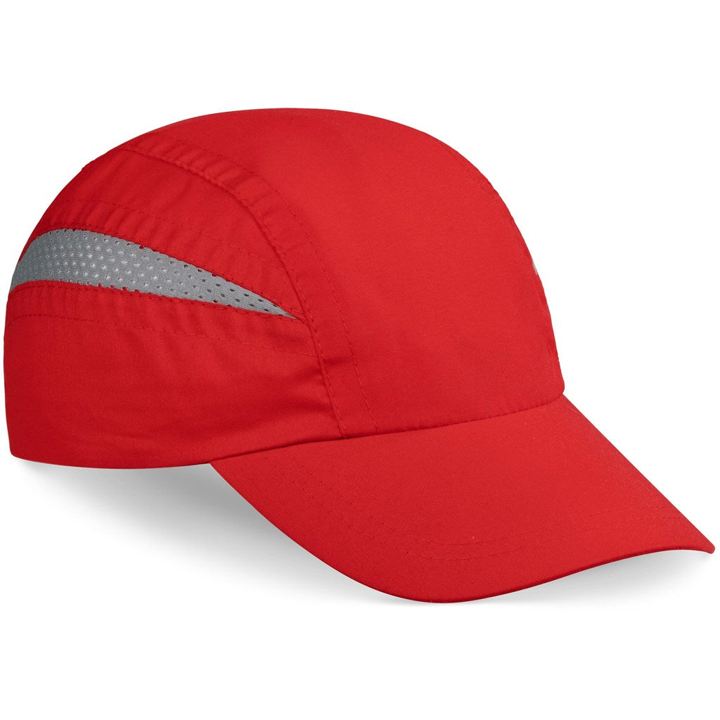 Olympic Cap - 7 Panel RED