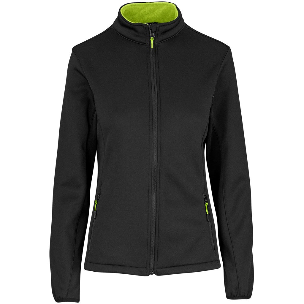 Ladies Palermo Softshell Jacket LIME