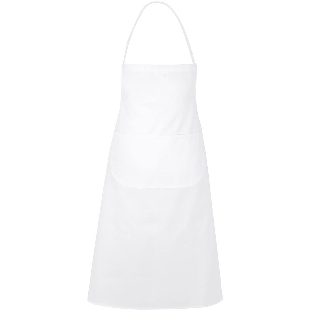 Promo Bib Apron WHITE