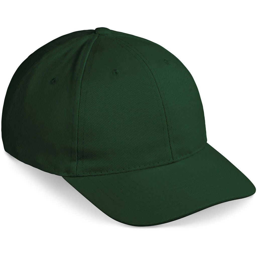 Pro Basic Cap - 6 Panel DARK GREEN