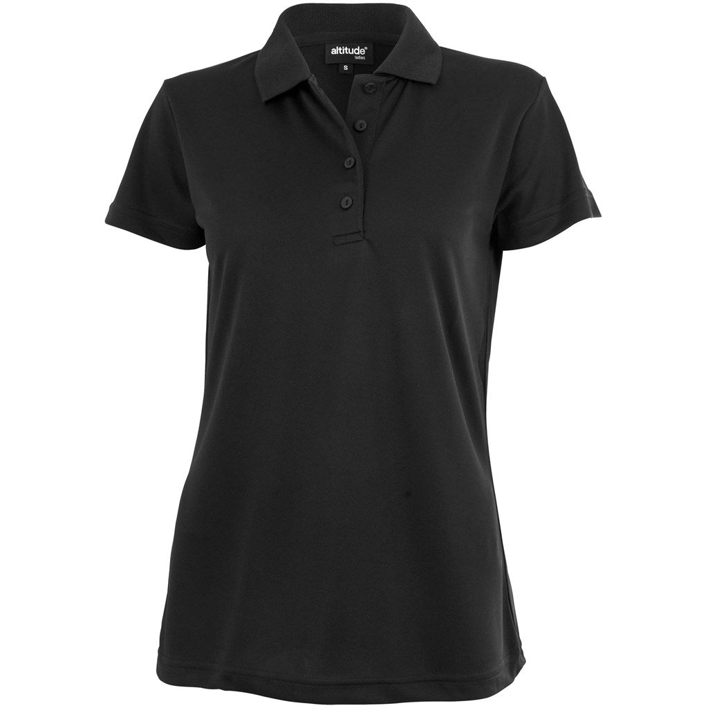 Ladies Pro Golf Shirt BLACK