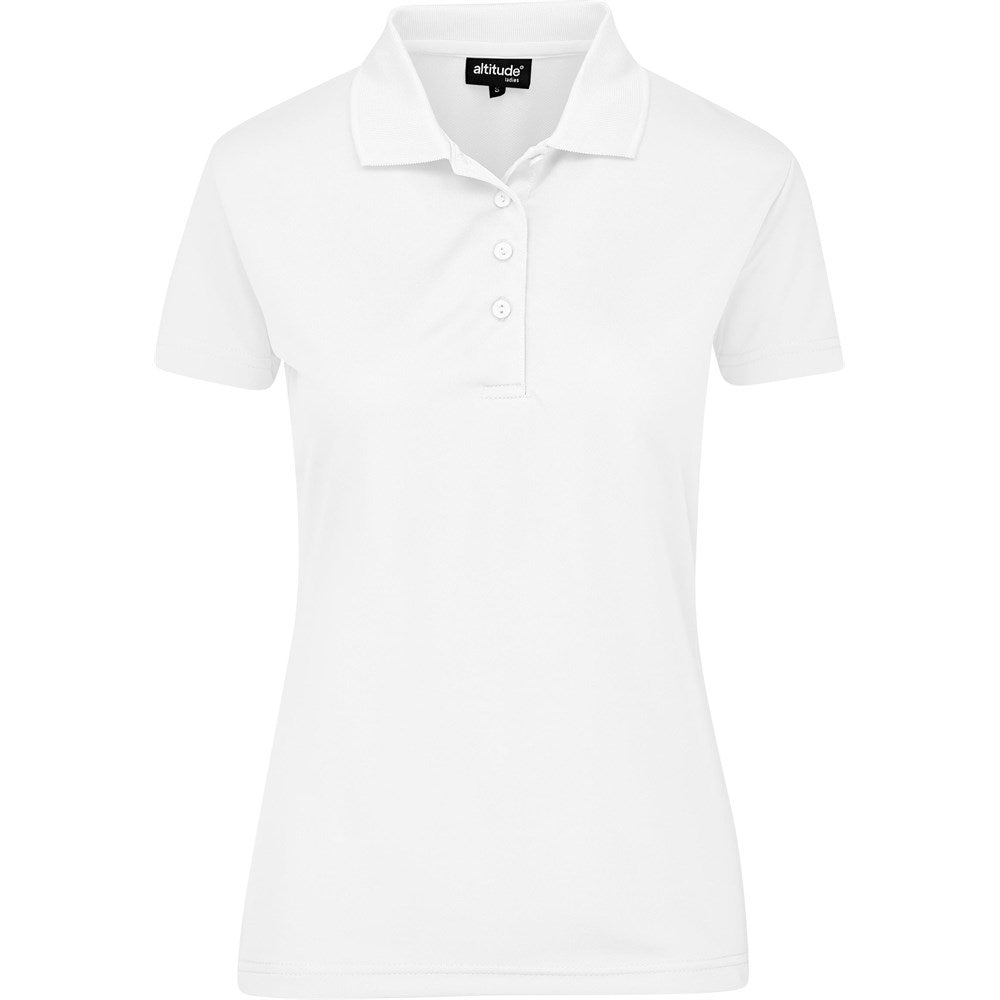 Ladies Pro Golf Shirt WHITE
