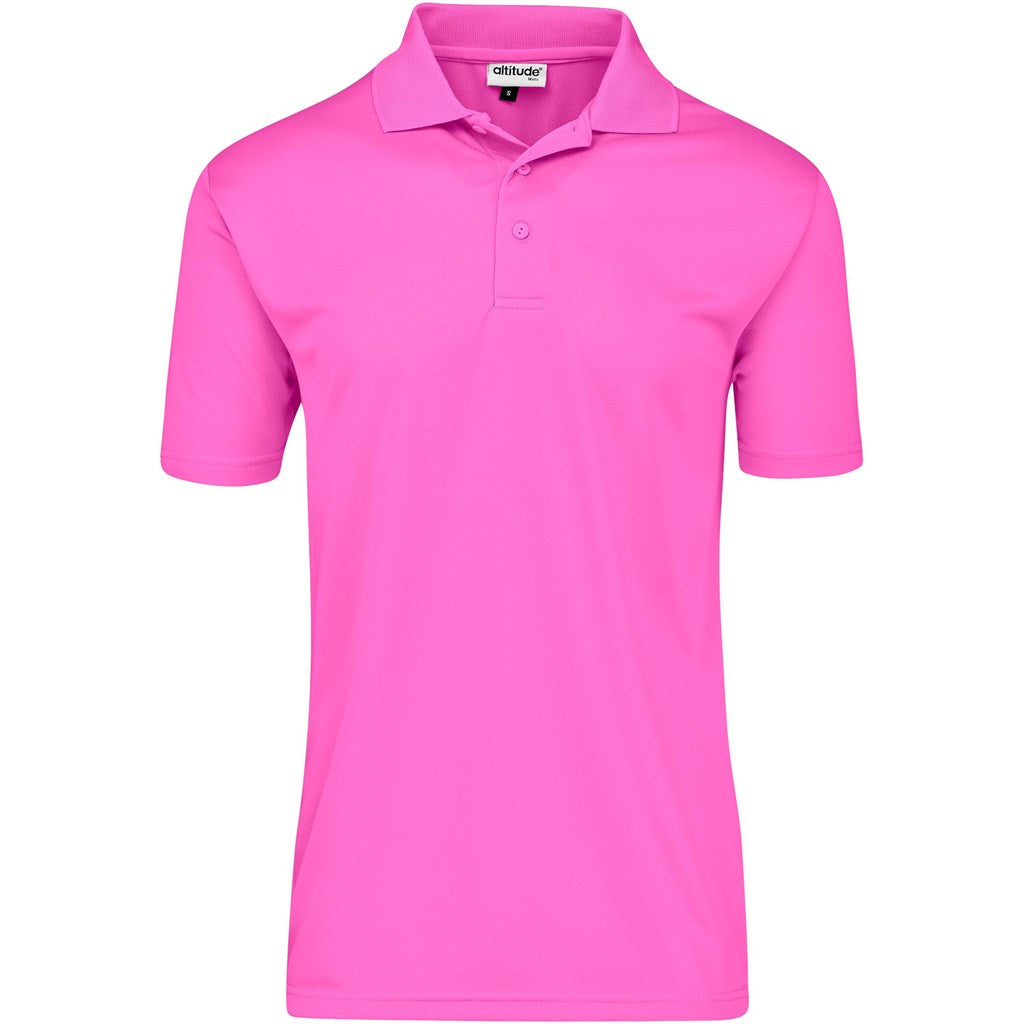 Mens Pro Golf Shirt PINK