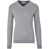 Mens Long Sleeve Peru V-Neck Jersey - Grey GREY
