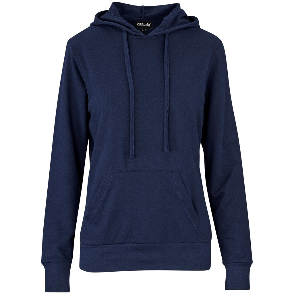 Ladies Physical Hooded Sweater NAVY