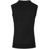 Mens Sleeveless Peru V-Neck Jersey - Grey