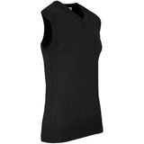 Mens Sleeveless Peru V-Neck Jersey - Navy