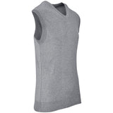 Mens Sleeveless Peru V-Neck Jersey - Navy