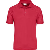 Mens Santorini Golf Shirt - Red RED
