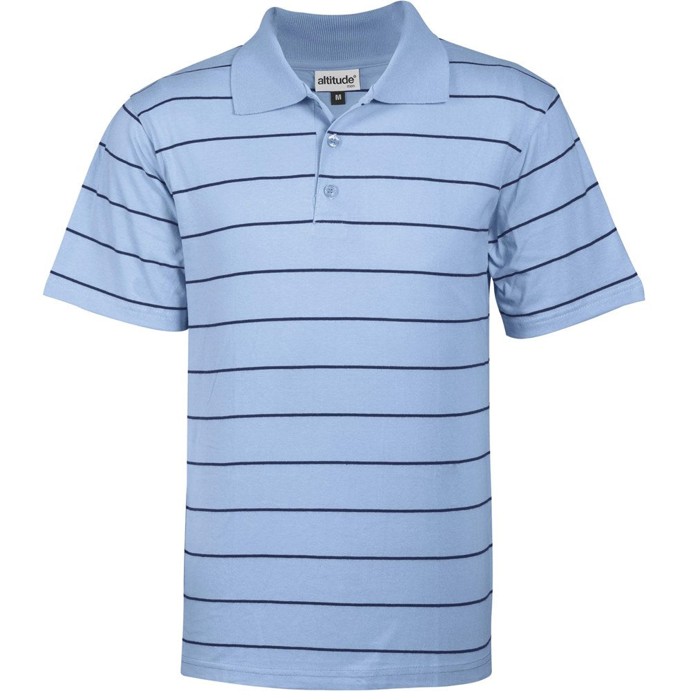 Mens Stinger Golf Shirt - Sky Blue SKY BLUE