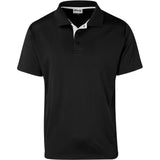 Kids Tournament Golf Shirt BLACK