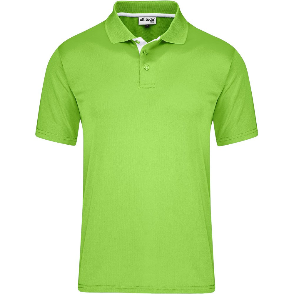 Kids Tournament Golf Shirt LIME