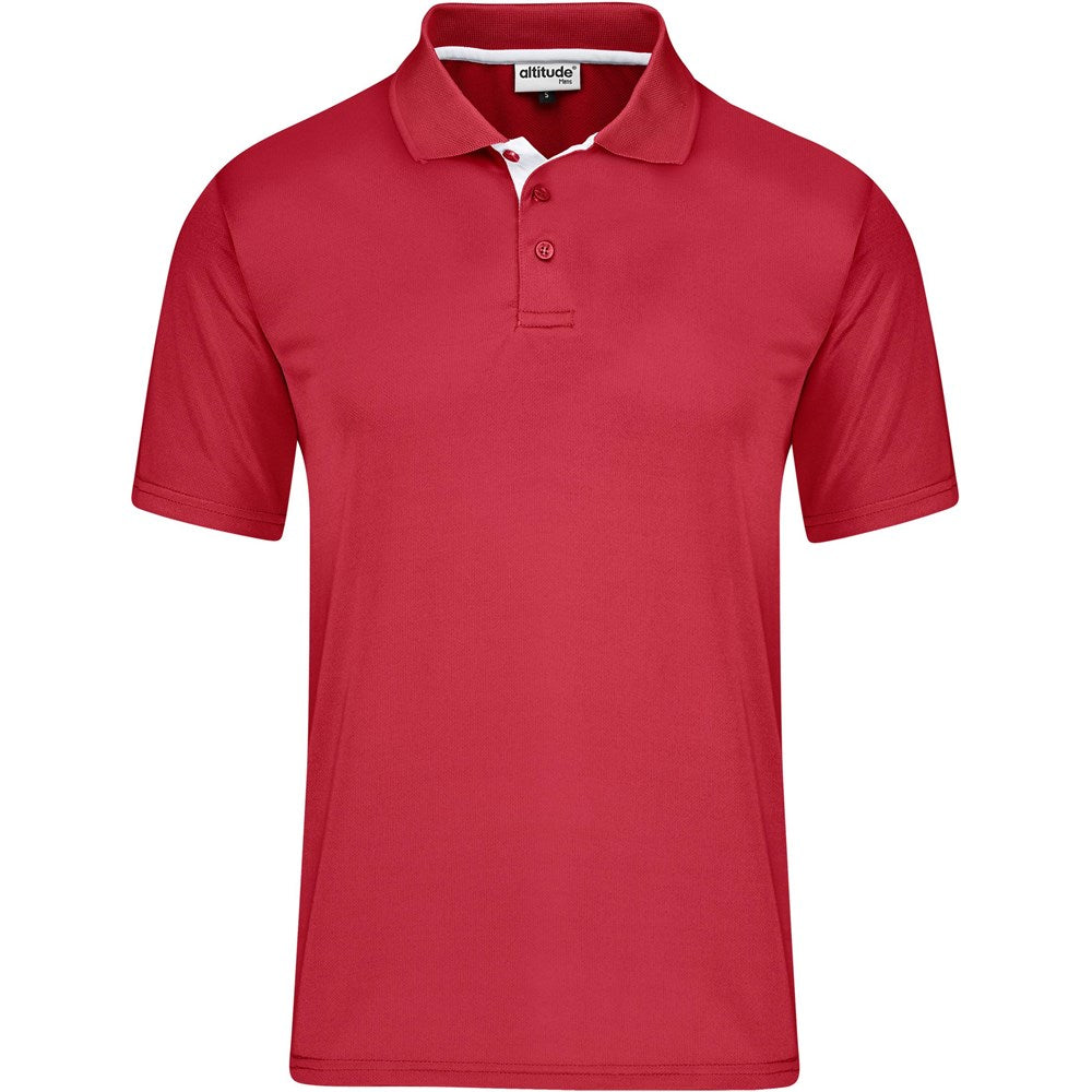 Kids Tournament Golf Shirt RED