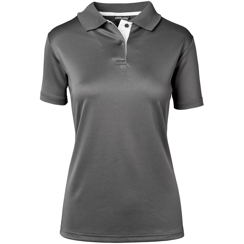 Ladies Tournament Golf Shirt GREY