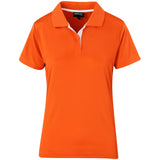 Ladies Tournament Golf Shirt ORANGE