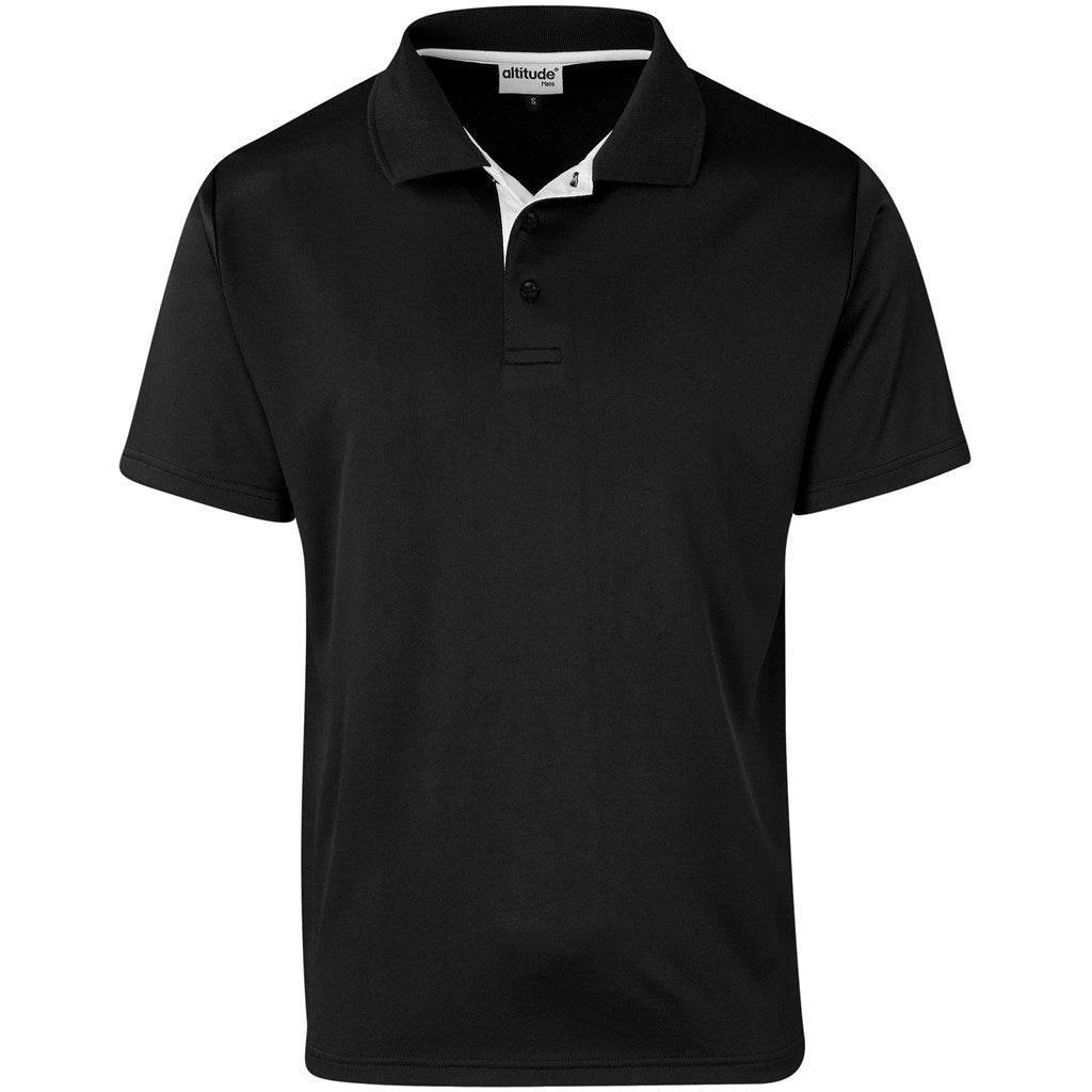 Mens Tournament Golf Shirt BLACK