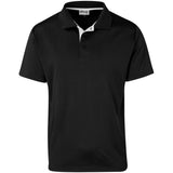 Mens Tournament Golf Shirt BLACK
