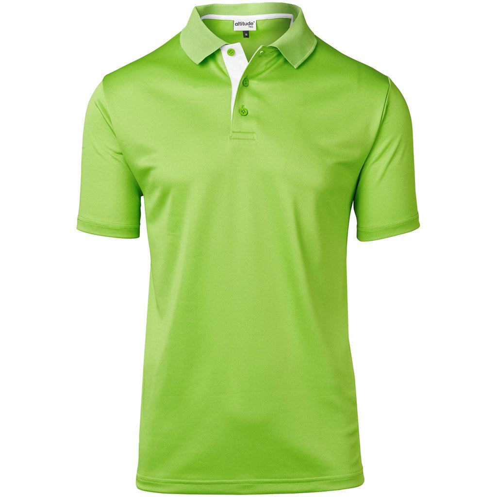 Mens Tournament Golf Shirt LIME