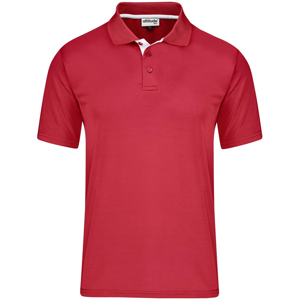 Mens Tournament Golf Shirt RED