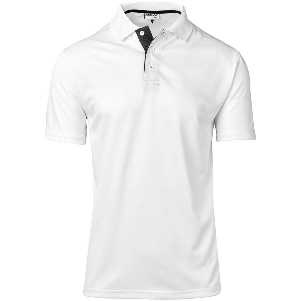 Mens Tournament Golf Shirt WHITE