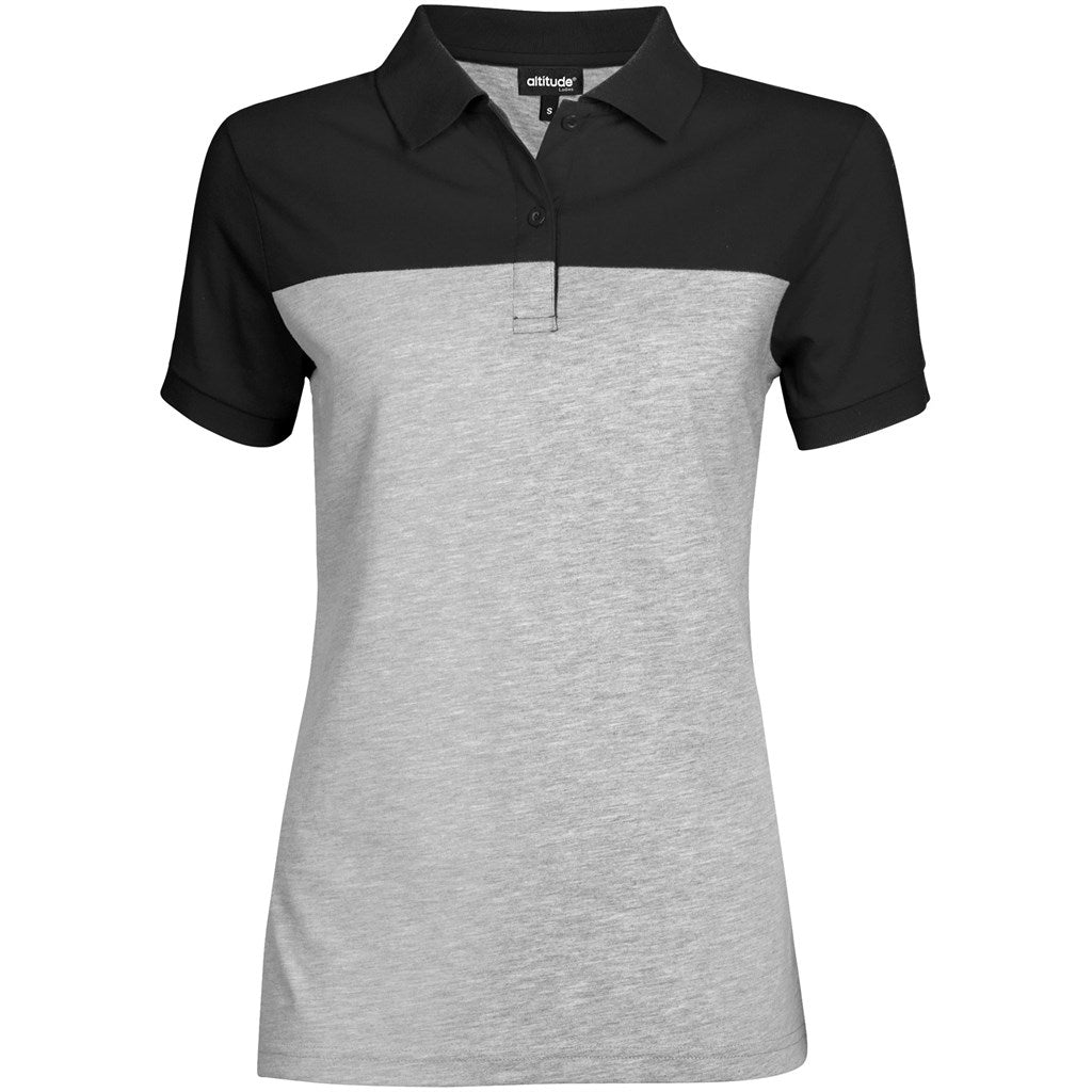 Ladies Urban Golf Shirt - Black BLACK