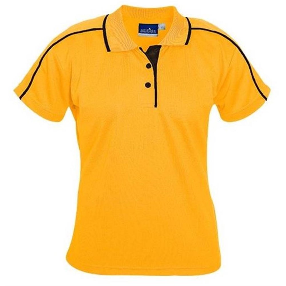 Ladies Vegas Golf Shirt - Yellow YELLOW