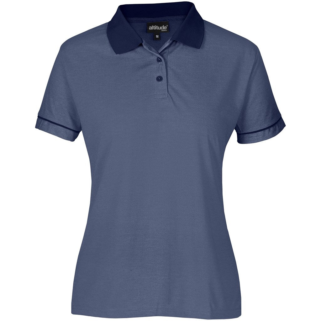 Ladies Verge Golf Shirt - Navy NAVY