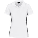 Ladies Zeus Golf Shirt WHITE