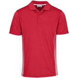 Mens Zeus Golf Shirt RED
