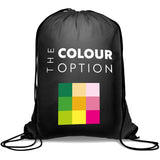 Symphony 210D Drawstring Bag BLACK