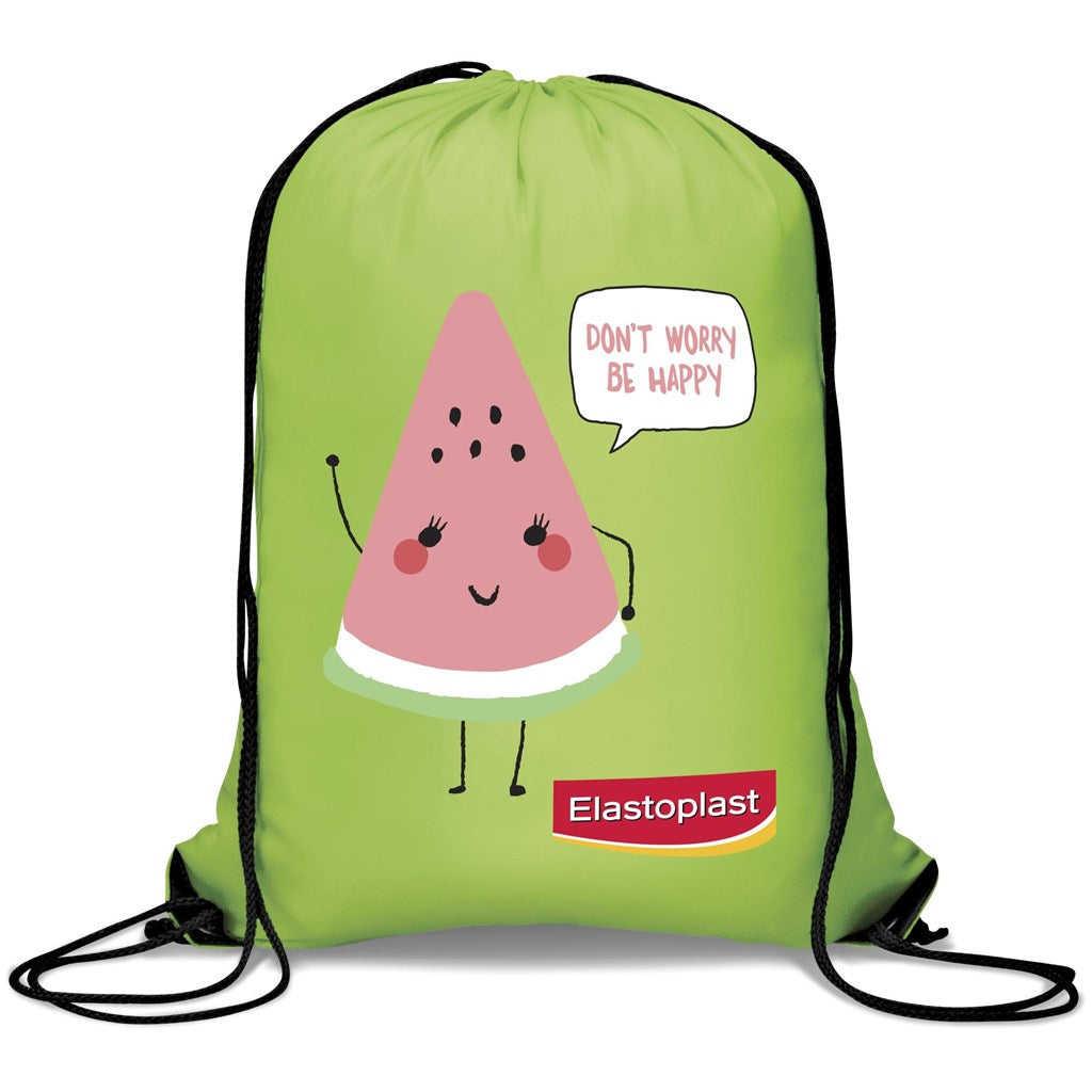 Symphony 210D Drawstring Bag LIME