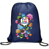 Symphony 210D Drawstring Bag NAVY