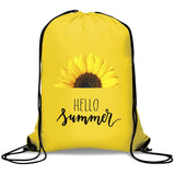 Symphony 210D Drawstring Bag YELLOW