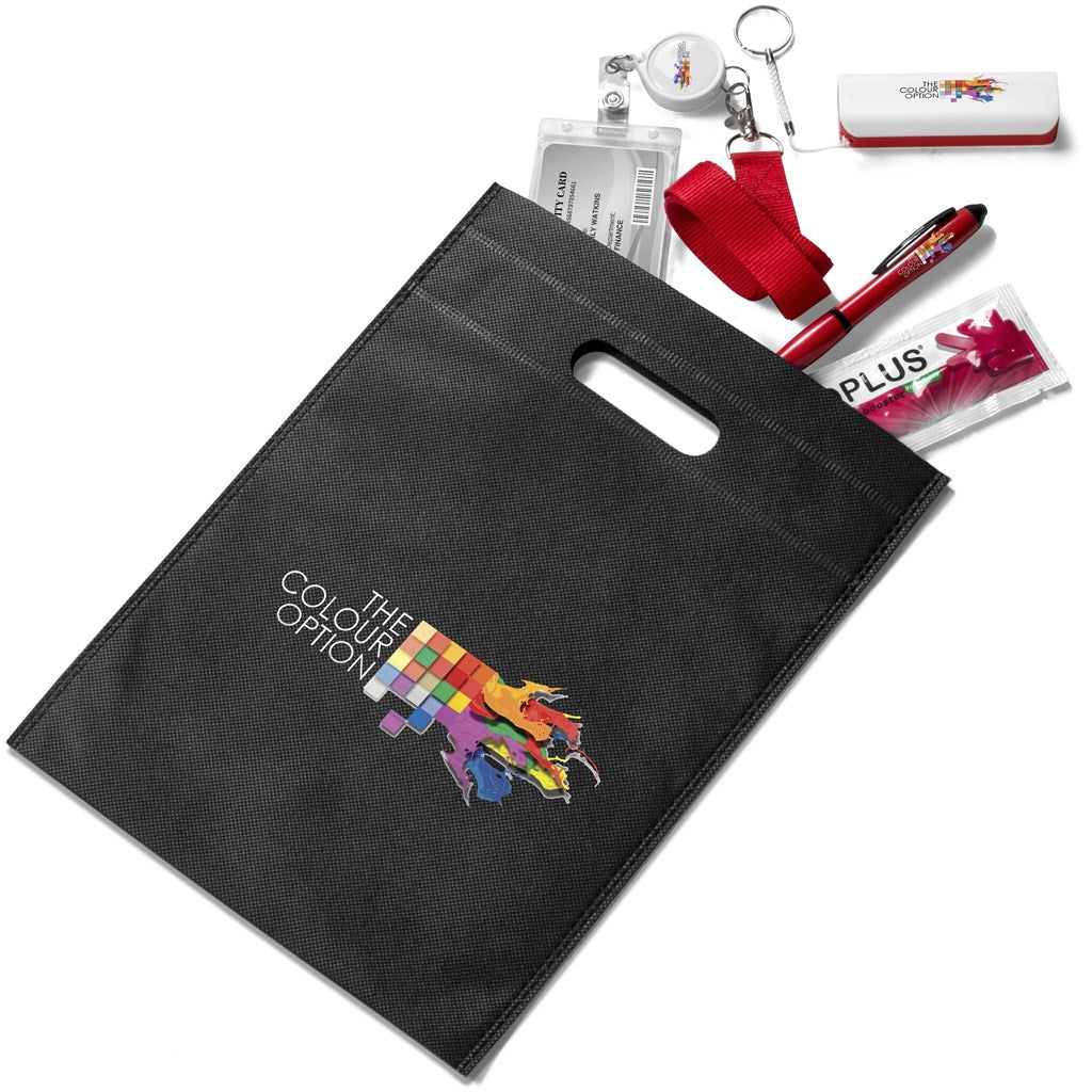Bounce Non-Woven Gift Bag BLACK