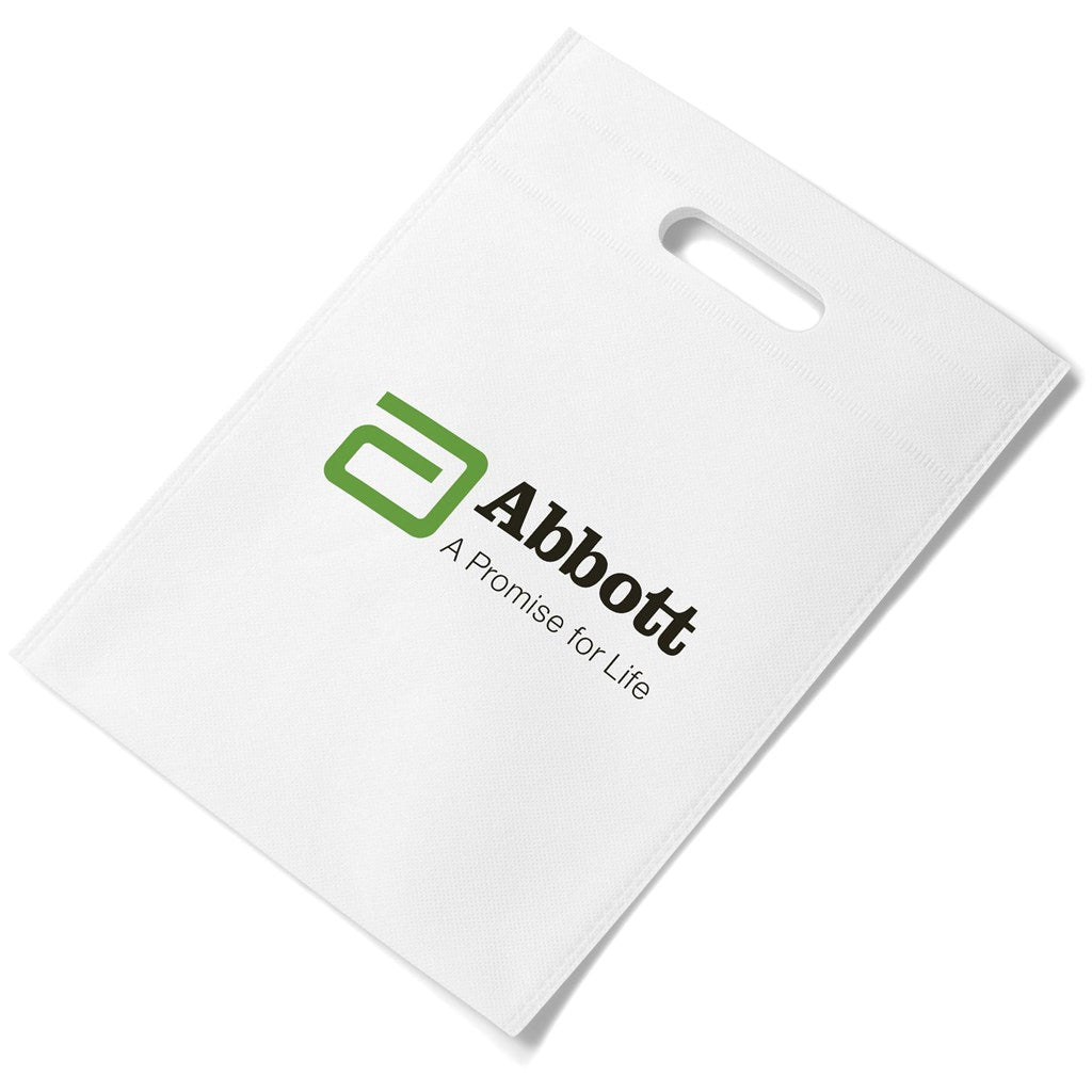 Bounce Non-Woven Gift Bag SOLID WHITE