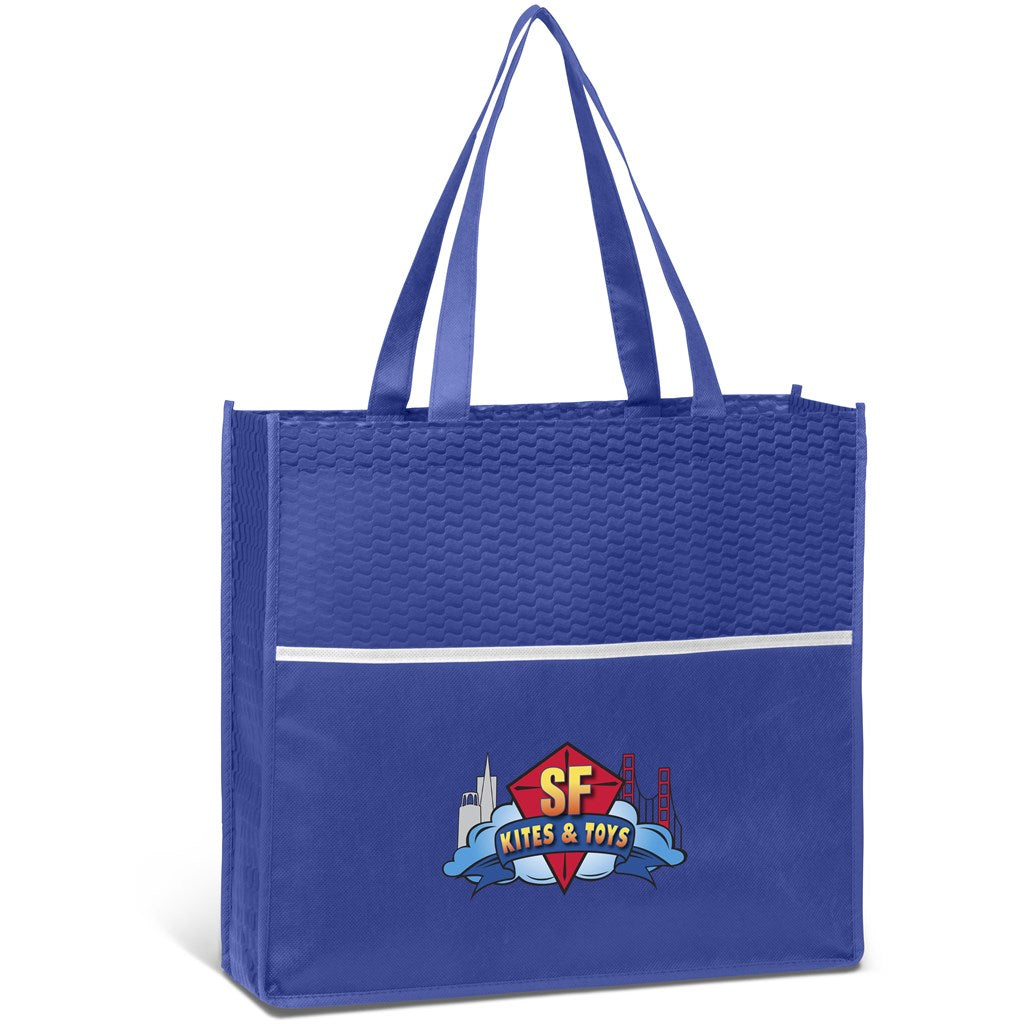 Brighton Non-Woven Shopper BLUE