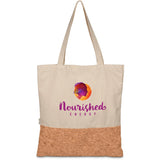 Okiyo Shukaku Cork & Cotton Shopper NATURAL