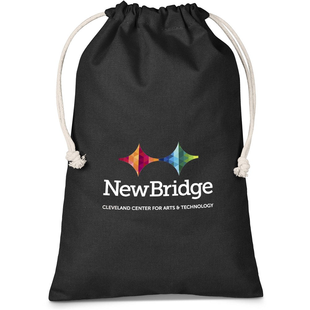 Altitude Allsorts Midi Cotton Drawstring Pouch Default Title BLACK