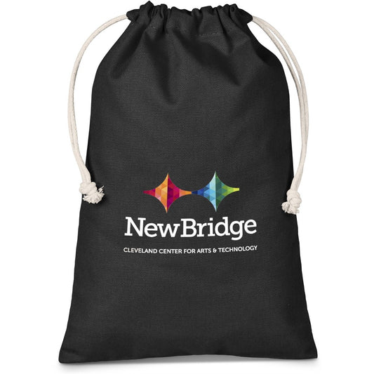 Altitude Allsorts Midi Cotton Drawstring Pouch Default Title BLACK
