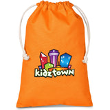 Altitude Allsorts Midi Cotton Drawstring Pouch - Orange Default Title ORANGE